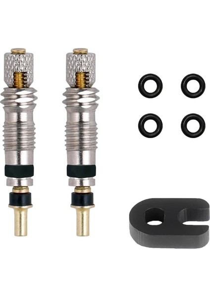 Presta Core 2pc 1V Stili Pcs Presta Valf Pirinç Çekirdek W Opsiyonel Alet C ile Işlenmiş Fv Mtb Yol Bisikleti Tüpleri Onarım Lastik Servis Parçaları (Yurt Dışından)