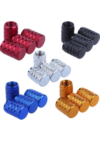 4 Adet Kırmızı Stil 4 Adet Bisiklet Tekerlek Lastiği Kaplı Araba Motosiklet Kamyon Evrensel Tüp Lastik Bisiklet Av Sv Amerikan Hava Valfi Kapağı Toz Geçirmez 10 Renk (Yurt Dışından) fiyatları