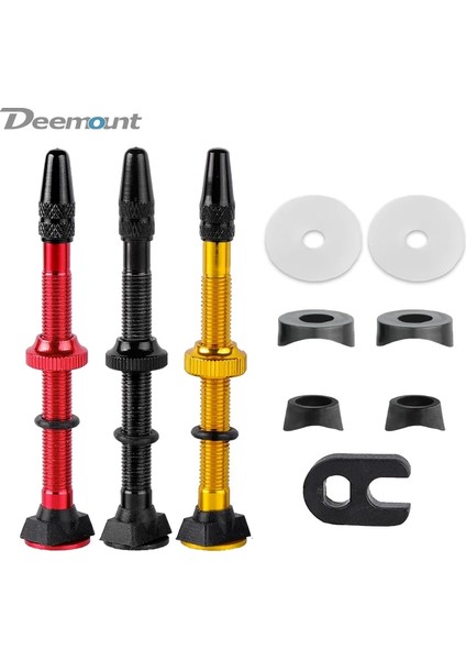 60 mm Alaşımlı Yeşil B Stili Deemount mm Bisiklet Tubeless Lastik Presta Valf C ile Işlenmiş Eloksallı Klozet ve Alet (Yurt Dışından)