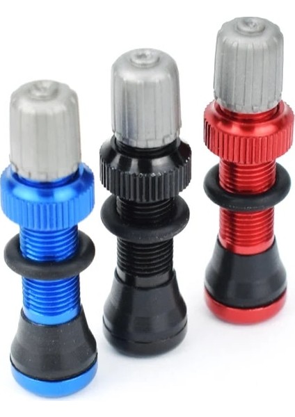 1 Adet Mavi Stil Tb Bisiklet Schrader Tubeless Vana Dağ Bisikleti Için Vana Jant Tekerlek Tubeless Lastik Lastik Vana Bisiklet Aksesuarları (Yurt Dışından)