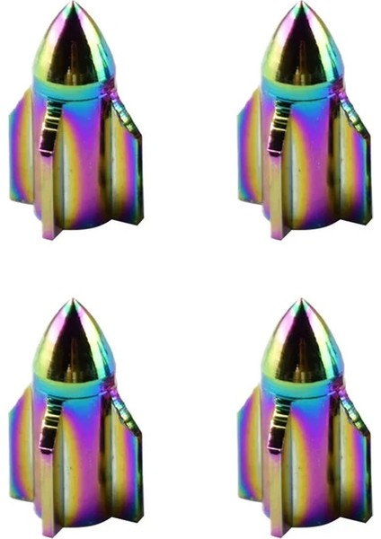 Et Renkli Taşınabilir Alüminyum Bisiklet Araba Lastiği Hava Valfi Kapakları Kamyon Tekerleği Schrader Valfleri Kapak Roket Şekli (Yurt Dışından) fiyatları