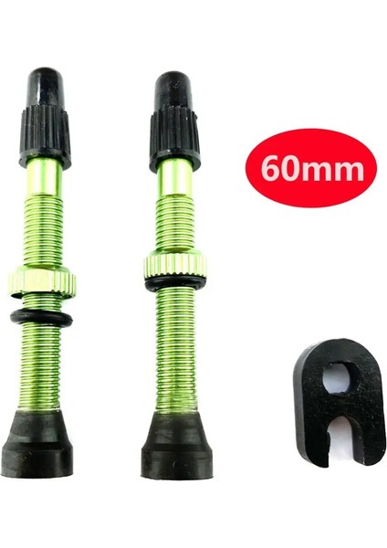 Mor Tarzı Uyumlu Mtb Yol Bisikleti Tubeless Lastikler Için 2 Adet Bisiklet Presta Vana Bisiklet Bisiklet Aksesuarları (Yurt Dışından)