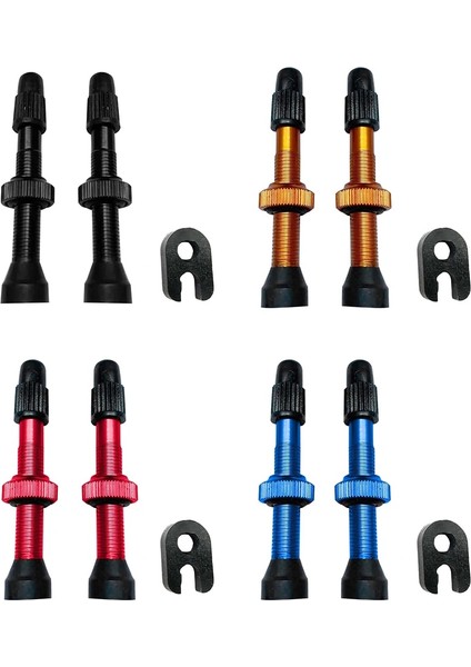 Mor Tarzı Uyumlu Mtb Yol Bisikleti Tubeless Lastikler Için 2 Adet Bisiklet Presta Vana Bisiklet Bisiklet Aksesuarları (Yurt Dışından) fiyatları