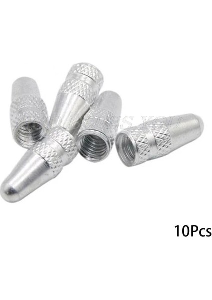 Gümüş Tarzı Bisiklet Presta Valf Kapağı Dayanıklı Bisiklet Fixie Mtb Presta Jant Lastik Kök Hava Valfi Kapakları Toz Kapağı Bisiklet Aksesuarları (Yurt Dışından)