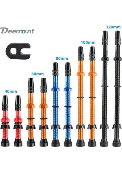 40MM Alaşım Mavi Tarzı Deemount mm Pirinç Veya Alaşımlı Kök Bisiklet Fv Presta Tubeless Lastik Valf Yol Bisikleti Mtb Nipel Wtool Alaşımlı Valf Kapağı (Yurt Dışından)