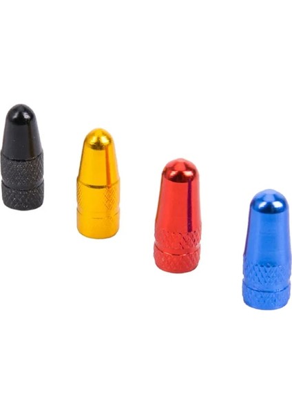 B --- Kırmızı --- 4 Adet Tarzı 4 Adet Bisiklet Vana Kapakları Alüminyum Presta Vana Kapakları Yüksek Basınç Sivri Lastik Vana Toz Kapağı Mtb Bisiklet Bisiklet Bisiklet Aksesuarları (Yurt Dışından)