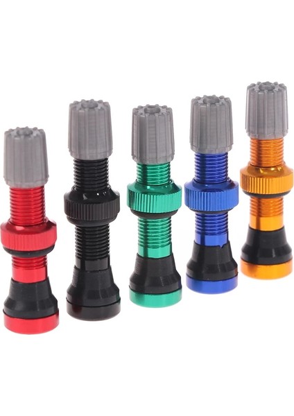 Kırmızı Stil Tubeless Vana Bisiklet Yol Için Vana Mtb Bisiklet Tubeless Lastikler Pirinç Çekirdek Alaşım Kök Tubeless Mastik Uyumlu (Yurt Dışından) fırsatları