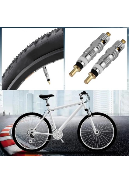 4 Adet Tarzı Fransız Presta Bisiklet Lastiği Bisiklet Lastik Vana Çekirdekleri Vana Çekirdeği Temizleme Aracı Bisiklet Anahtarı Aksesuarları Bisiklet Tamir Aracı (Yurt Dışından)