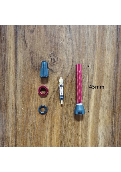 Turuncu 60MM Tarzı 1 Parça Bisiklet Tubeless Valf Presta Tüpsüz Valf mm Yol Bisikleti Için Uzunluk Tüp Yok Jant (Yurt Dışından)
