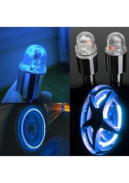 Kırmızı Stil Ar Lastik Vana Kapağı Işık Hareket Sensörü Motosiklet Bisiklet Kamyon Tekerlek Dekorasyon Neon Strobe LED Işık Su Geçirmez Ampul (Yurt Dışından)