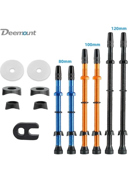 80MM Alaşımlı Kırmızı Stil Bisiklet 1 Çift mm Presta Vana Yol Için Tubeless Jant Pirinç Çekirdek W Alaşımlı Kapak ve Alet (Yurt Dışından)
