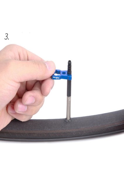 ENTEGRE-80MM 2 Adet Stil 4 In 1 Taşınabilir Bisiklet Vana Anahtarı Çok Işlevli Schraderpresta Vana Çekirdek Sökme Mtb Yol Bisikleti Için Kurulum Araçları (Yurt Dışından)