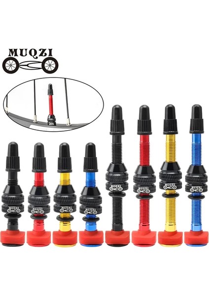 40MM Altın ve Alet Stili Muqzı Bisiklet Presta Tubeless Hava Valfi Tubeless Tekerlek Lastik Fv Valf Mtb Yol Bisiklet Lastik Parçaları Wtool (Yurt Dışından)