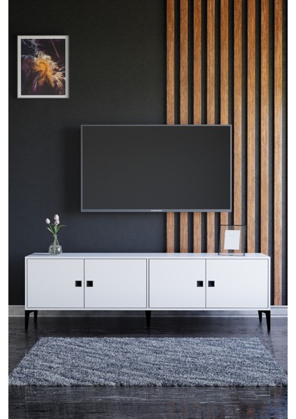 Mdf Tv Ünitesi 180 cm Tv Sehpası