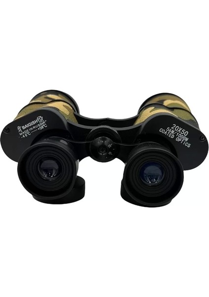 Baigish 20X50 Rus Model Kamuflaj Dürbün, Süper Kalite 1000M/56M indirimleri