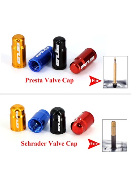 4 Adet Presta Mavi Tarzı Gub Bisiklet Tekerlek Lastik Kapağı Alüminyum Bisiklet Valf Kapağı Mtb Yol Bisikleti Motosiklet Lastik Koruyucu Schraderpresta Aksesuarları (Yurt Dışından) indirimleri