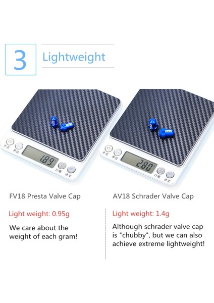 Presta Vana Kırmızı Stili 2pcsbox Risk Hafif Alüminyum Alaşımlı Dağ Yol Bisikleti Bisiklet Lastiği Fv Av Presta Schrader Vana Kapağı Toz Kapağı (Yurt Dışından)