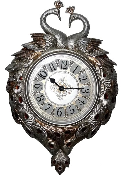 Duvara Asmalı Tavuskuşu Saat ALK1673