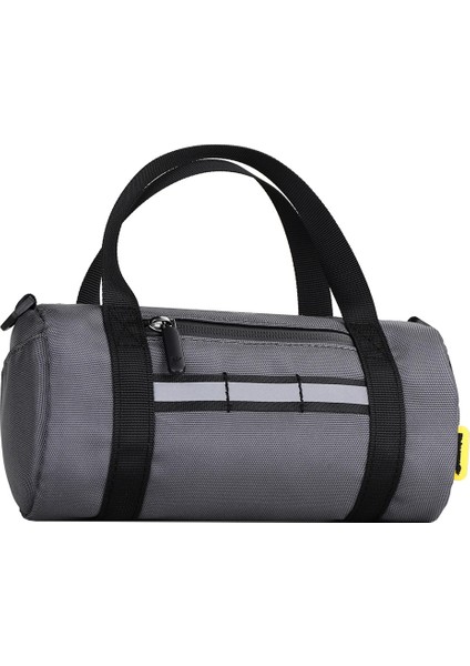 RK9101-GRI Stili Rhinowalk Bisiklet Gidon Çantası Bisiklet Ön Çanta Saklama Çantası Çanta Omuz Askısı ile Yol Dağ Bisikleti Bisiklet Seyahat Için (Yurt Dışından)