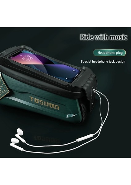 Siyah F Stili L Beden Tosuod Bisiklet Çantası Inç Dokunmatik Ekran Telefon Kılıfı Su Geçirmez Bisiklet Çantası Üst Ön Tüp Çerçeve Mtb Yol Bisikleti Çantası Aksesuarları (Yurt Dışından) modelleri