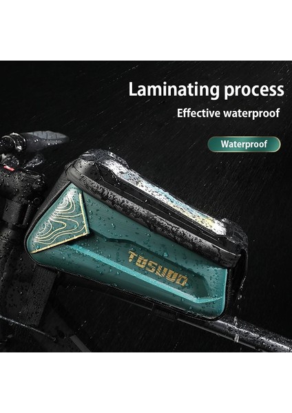 Siyah F Stili L Beden Tosuod Bisiklet Çantası Inç Dokunmatik Ekran Telefon Kılıfı Su Geçirmez Bisiklet Çantası Üst Ön Tüp Çerçeve Mtb Yol Bisikleti Çantası Aksesuarları (Yurt Dışından) fırsatları