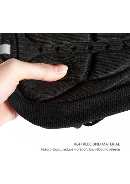 Siyah Stil 3D Bisiklet Sele Koltuk Yenı Yumuşak Bisiklet Koltuk Kılıfı Rahat Köpük Koltuk Minderi Bisiklet Bisiklet Bisiklet Aksesuarları Için Bisiklet Sele #sd (Yurt Dışından) fırsatları