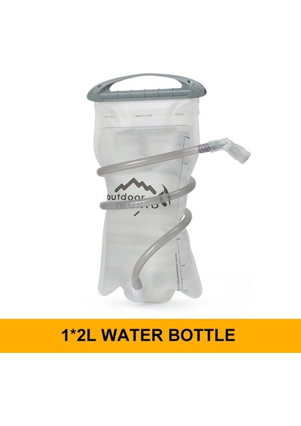 2lsu Torbası Stili Inoxto Trail Koşu Sırt Çantası 5l Süper Koşu Nemlendirici Yelek Çanta Maraton Bisiklet Sırt Çantası 250ML Yumuşak Şişe Şişelenmiş Su (Yurt Dışından)