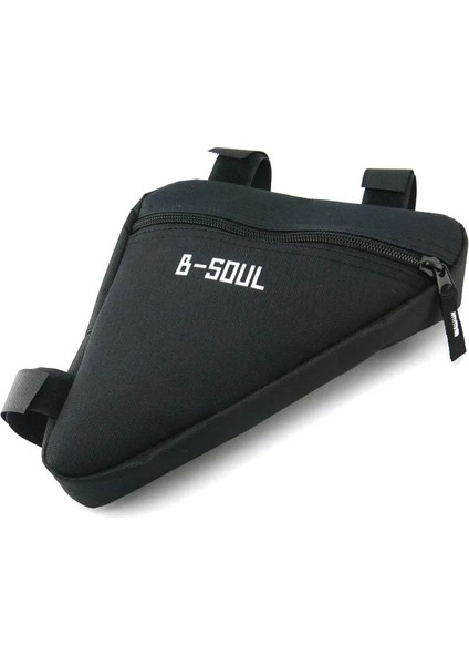 Siyah Mavi Tarzı B-Soul Bisiklet Tüp Çanta Yol Bisikleti Üçgen Çanta Bisiklet Çerçeve Çanta Su Geçirmez Taşınabilir Ön Tüp Çerçeve Çanta Bisiklet Aksesuarları (Yurt Dışından) indirimleri