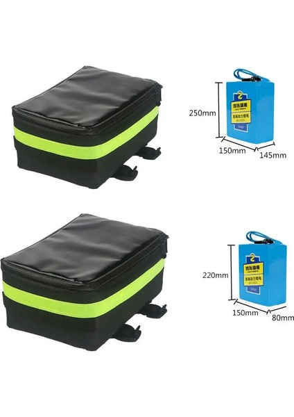 E Stili Pvc Pil Çantası Elektrikli Bisiklet Arka Çanta Depolama Bisiklet E-Bisiklet Panniers Kılıf Bisiklet Aksesuarları Çoklu Boyut Pil Çantası (Yurt Dışından) fiyatları