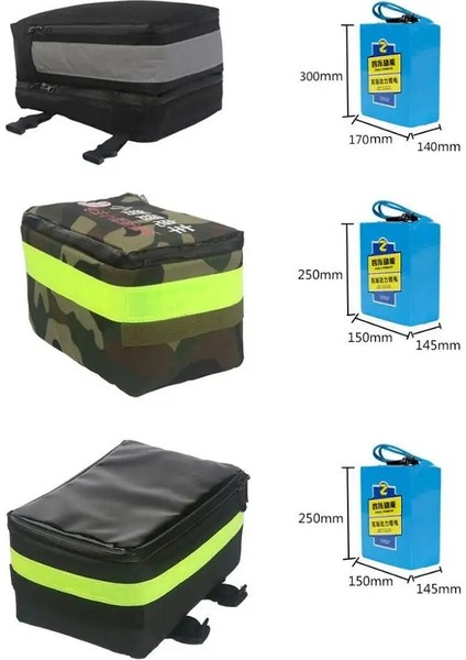 E Stili Pvc Pil Çantası Elektrikli Bisiklet Arka Çanta Depolama Bisiklet E-Bisiklet Panniers Kılıf Bisiklet Aksesuarları Çoklu Boyut Pil Çantası (Yurt Dışından) indirimleri