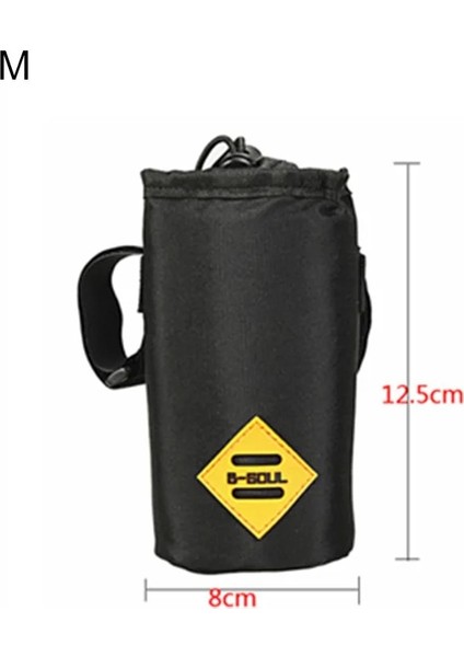 Siyah Şişe Çantası M Tarzı Bisiklet Üçgen Çanta Bisiklet Çerçevesi Ön Tüp Çanta Su Geçirmez Bisiklet Pannier Ambalaj Kılıfı Bisiklet Ekipmanları Aksesuarları (Yurt Dışından)
