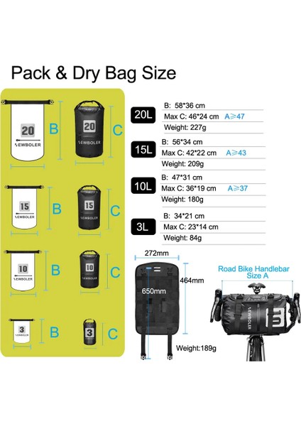 7l Çanta Seti Stili 7llll Bisiklet Bisiklet Çantası Su Geçirmez Büyük Bikepacking Mtb Yol Gidon Ön Tüp Çanta Kılıfı Pannier Bisiklet Aksesuarları (Yurt Dışından) modelleri