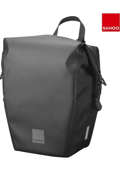 142096 10L 1pc Stili Sahoo 1 Adet Su Geçirmez 10L 20L Roll-Top Bisiklet Bagaj Taşıma Çantası Arka Raf Bagaj Pannier Işık Yansıtıcı W Omuz Askısı (Yurt Dışından)