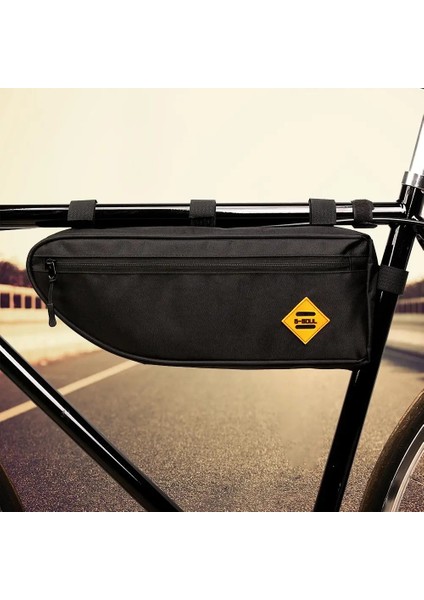 Boyut M Tarzı B - Soul Su Geçirmez Bisiklet Üçgen Çanta Bisiklet Ön Çerçeve Çanta Bisiklet Üst Tüp Çanta Su Şişesi Kılıfı Bisiklet Saklama Çantası (Yurt Dışından) fırsatları