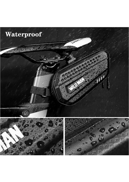 V21 - 03 Stili Diğer Bisiklet Çantası Bisiklet Sele Çantası Alet Koltuğu Arka Deri Su Geçirmez Yağmur Geçirmez Erkek Kadın Pannier Seatpost Bisiklet Mtb Bisiklet Aksesuarları (Yurt Dışından) fırsatları