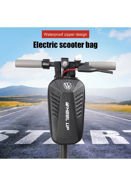 S Tarzı Su Geçirmez Elektrikli Scooter Ön Çanta Xiaomi Mooter Aksesuarları Için Scooter Depolama Fermuarlı Çantalar Gidon Asılı Çanta (Yurt Dışından) fırsatları