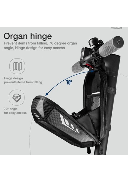 Bir Stil Elektrikli Scooter Kafa Kolu Çanta Eva Sert Kabuk Su Geçirmez Çanta Xiao Mi M365 Gidon Asılı Evrensel Depolama Ön Çantalar (Yurt Dışından) modelleri