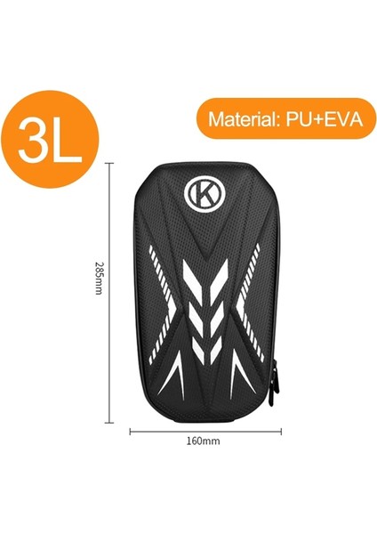 Q Stili Evrensel Scooter Kafa Kolu Çanta Elektrikli Scooter Saklama Çantası Su Geçirmez Eva Sert Kabuk Çanta Xiaomi Mijia M365 Aksesuarları Için (Yurt Dışından)
