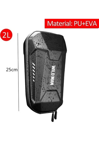 2l Tarzı Evrensel Elektrikli Scooter Çantası Kafa Kolu Çanta Eva Sert Kabuk Çanta Xiaomi M365 Için Es1 Es2 Es3 Es4 Bisiklet Aksesuarları (Yurt Dışından)