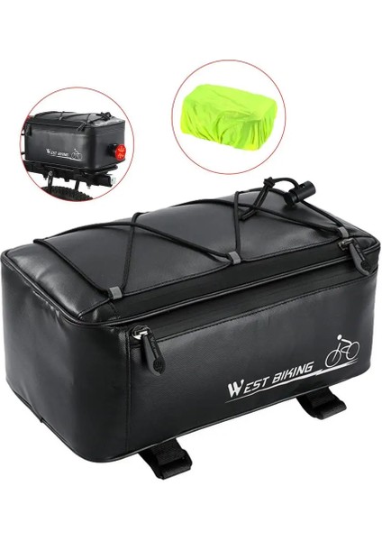 Siyah Stil Bisiklet Bagaj Çantası Bisiklet Rafı Arka Taşıyıcı Çanta 4l Bisiklet Taşıt Çantaları Suya Dayanıklı Yağmurluklu Bisiklet Rafı Çantası Bisiklet Çantaları Fo (Yurt Dışından) fiyatları