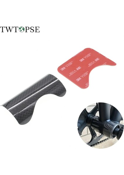 1 Takım Stili Twtopse Karbon Bisiklet Bisiklet Çerçeve Sticker Koruyucu Brompton Katlanır Bisiklet Alt Braketi Bb Koruma Koruma Pedi 3sıxty (Yurt Dışından) fiyatları