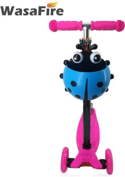 Kırmızı Stil Çocuk Scooter Sepeti Sevimli Beetle Bisiklet Panniers Çerçeve Çocuk Bisiklet Çantası Bisiklet Aksesuarları Kolay Kurulum Bolsa Bicicleta (Yurt Dışından) fırsatları