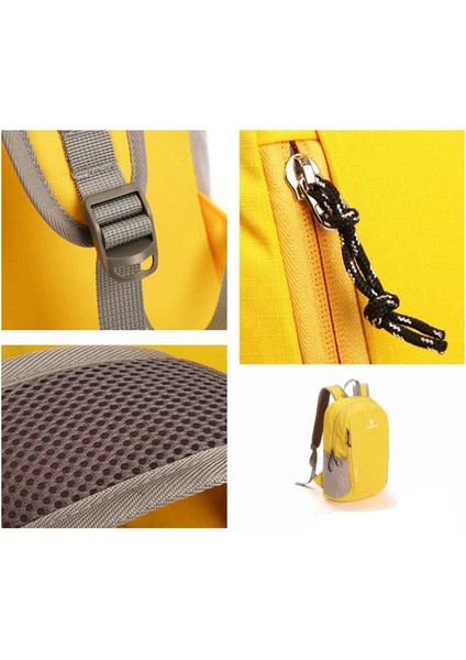 Koyu Gri Set Stili 15L 15L Hafif Katlanır Kamp Sırt Çantası Açık Su Geçirmez Dağcılık Sırt Çantası Nefes Alabilir Seyahat Trekking Sırt Çantası (Yurt Dışından) indirimleri