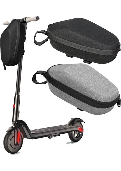 Siyah Stil Evrensel Elektrikli Scooter Kafası Bisiklet Çantası Çok Işlevli Scooter Ön Çanta Depolama Asılı Çanta Toz Geçirmez Scooter Aksesuarı (Yurt Dışından) fiyatları