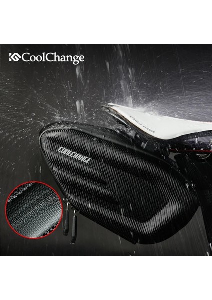 NO.1202514 Stil Coolchange Bisiklet Eyer Çantası Su Geçirmez Mtb Bisiklet Arka Çanta Yansıtıcı Bisiklet Arka Koltuk Kuyruk Büyük Çanta Bisiklet Aksesuarları (Yurt Dışından) modelleri