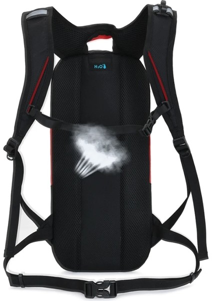 Siyah Kırmızı Stil 2021 Yeni 10L Spor Mtb Bisiklet Sırt Çantası Su Bisiklet Çantaları Koşu Bisiklet Nemlendirme Bisiklet Sırt Çantaları Reflektörlü Şeritler XA126Q (Yurt Dışından) fırsatları