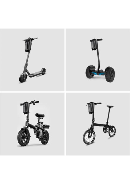 K Tarzı Sert Kabuk Scooter Ön Çanta Xiaomi Mooter Için Evrensel Elektrikli Scooter Çantası L Su Geçirmez Ön Depolama Asılı Çanta (Yurt Dışından) indirimleri