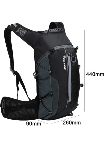 Stil 2 Stili S Beden Lixada 18L Su Geçirmez Bisiklet Bisiklet Bisiklet Omuz Sırt Çantası Ultralight Doğa Sporları Binme Seyahat Kamp Nemlendirme Su Torbası (Yurt Dışından)
