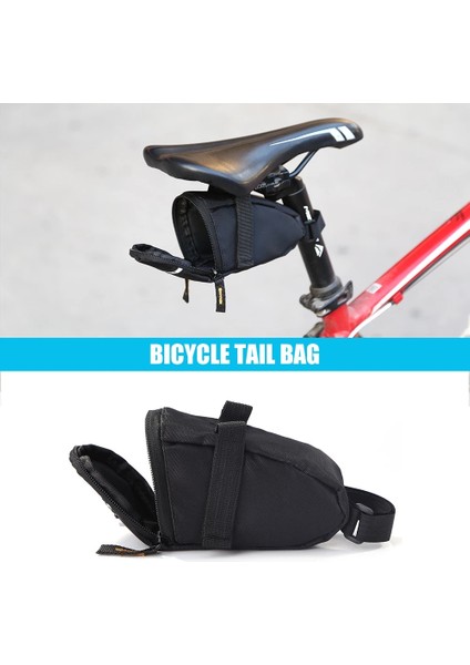 Bisiklet Eyer Çanta Tarzı Bisiklet Çantası Bisiklet Sele Çantası Su Geçirmez Seatpost Saklama Çantası Bisiklet Kuyruğu Arka Pannier Çantası Mtb Yol Bisikleti Iç Tüp Alet Çantası (Yurt Dışından)