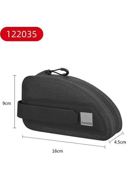 122035 S Stili Sahoo Pro Yağmur Geçirmez Bisiklet Üst Çerçeve Çantası Mtb Yol Bisikleti Scooter Çapraz Raylı Kiriş Pannier Depolama Su Geçirmez Kılıf Kuru Paket (Yurt Dışından)